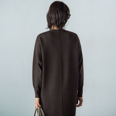 【ＷＥＢ限定】Ｖネックニットワンピース≪手洗い可能≫