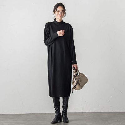 WEB限定】配色ニットワンピース≪手洗い可能≫ | LAUTREAMONT
