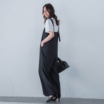 リュクスツイルサロペット≪洗濯機で洗える≫