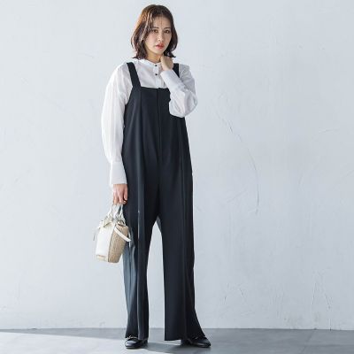 リュクスツイルサロペット≪洗濯機で洗える≫