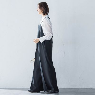 リュクスツイルサロペット≪洗濯機で洗える≫