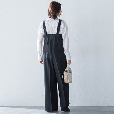 リュクスツイルサロペット≪洗濯機で洗える≫