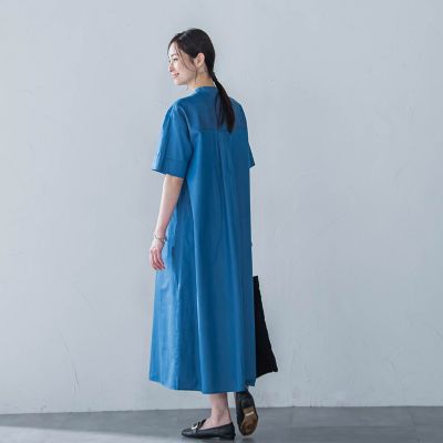 【ＷＥＢ限定】極上ライトデニムワンピース≪洗濯機で洗える≫