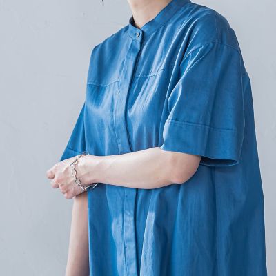 【ＷＥＢ限定】極上ライトデニムワンピース≪洗濯機で洗える≫