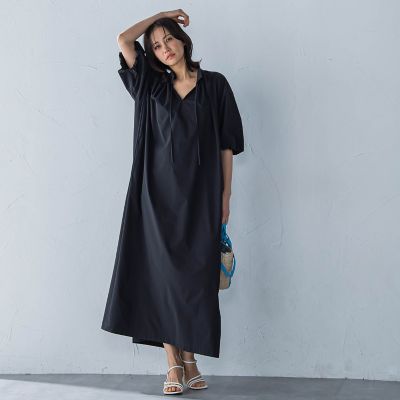 【晴れ軽】撥水ＵＶワンピース≪ＵＶ／接触冷感／撥水性／洗濯機で洗える≫
