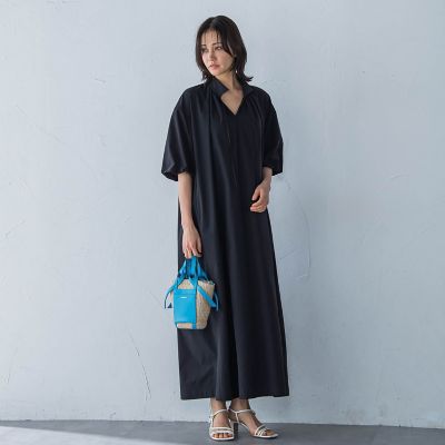 【晴れ軽】撥水ＵＶワンピース≪ＵＶ／接触冷感／撥水性／洗濯機で洗える≫