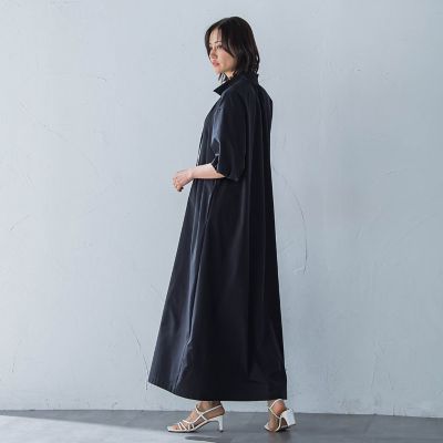 【晴れ軽】撥水ＵＶワンピース≪ＵＶ／接触冷感／撥水性／洗濯機で洗える≫