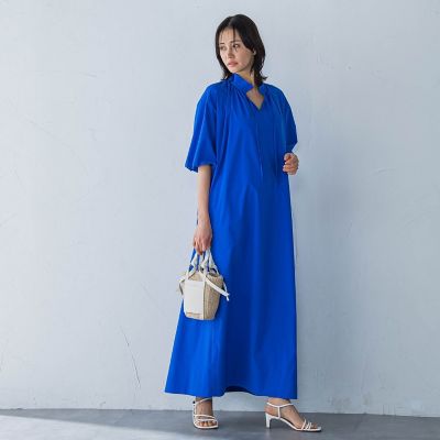 【晴れ軽】撥水ＵＶワンピース≪ＵＶ／接触冷感／撥水性／洗濯機で洗える≫