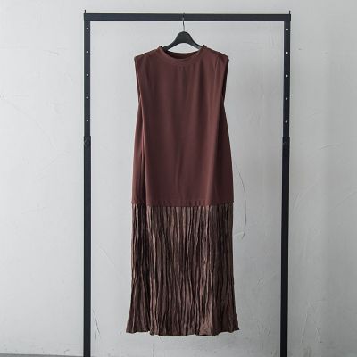 LAUTREAMONT (Women)/ロートレアモン 【ＷＥＢ限定】グリッタープリーツドッキングワンピース≪手洗い可能≫