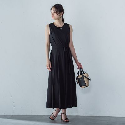 【ＷＥＢ限定】ひやさらシワレスワンピース≪洗濯機で洗える≫