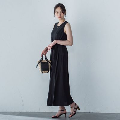 【ＷＥＢ限定】ひやさらシワレスワンピース≪洗濯機で洗える≫