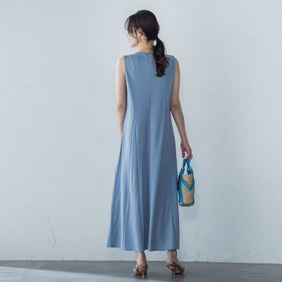 【ＷＥＢ限定】ひやさらシワレスワンピース≪洗濯機で洗える≫