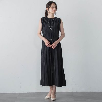 LAUTREAMONT (Women)/ロートレアモン ノースリーブワンピース&#8810;手洗い可能&#8811; 04ブラック ワンピース・ドレス【三越伊勢丹/公式】