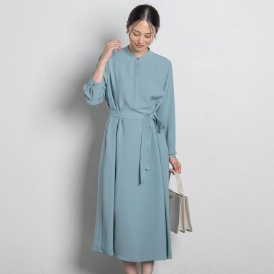 ＜LAUTREAMONT (Women)＞プルエラバックサテンワンピース