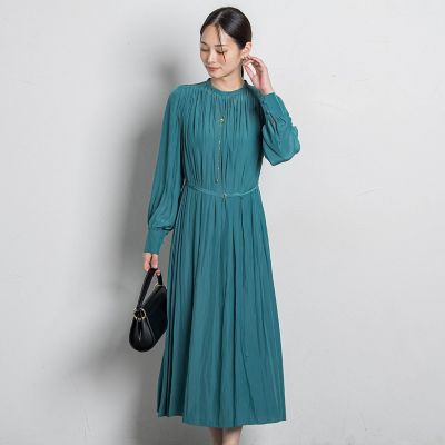 ＜LAUTREAMONT (Women)＞マイクロデシンワンピース≪手洗い可能≫