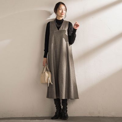 ラメシックツイードワンピース | LAUTREAMONT (Women)/ロートレアモン