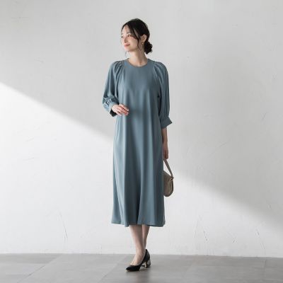 アチェローザバックサテンワンピース | LAUTREAMONT (Women)/ロート