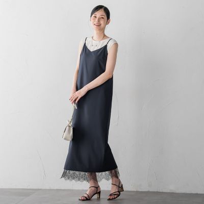 エディター東原妙子×LAUTREAMONT／レースワンピース