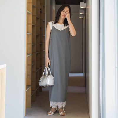 エディター東原妙子×LAUTREAMONT／レースワンピース