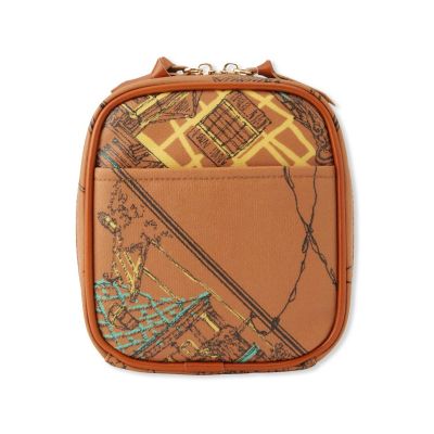 【ＷＥＢ限定】【ｍａｎｉｐｕｒｉ】スカーフ柄スクエアポーチ
