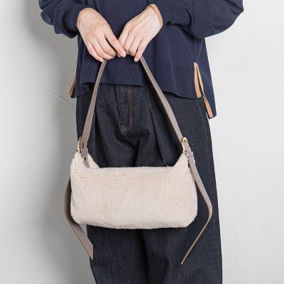 VIOLAd'ORO】ボアショルダーバッグ ELMO／V－8926