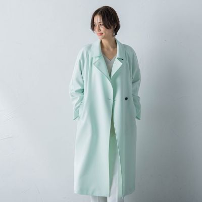 防シワスプリングコート≪速乾／紫外線防止／洗える≫