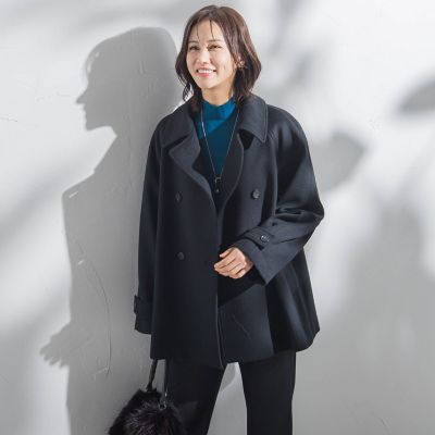＜LAUTREAMONT (Women)＞【カタログ掲載】ネオアルティウールショートコート