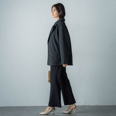 【ＷＥＢ＆一部店舗限定】スライバーボンディングヘリンボーンコート