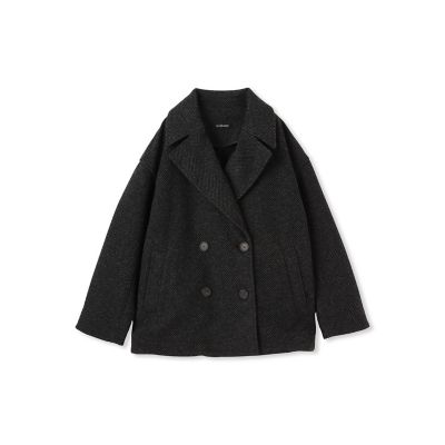 【ＷＥＢ＆一部店舗限定】スライバーボンディングヘリンボーンコート