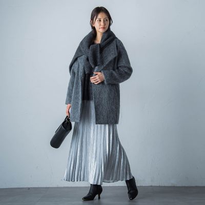 カタログ掲載】モヘヤロングシャギーコート | LAUTREAMONT