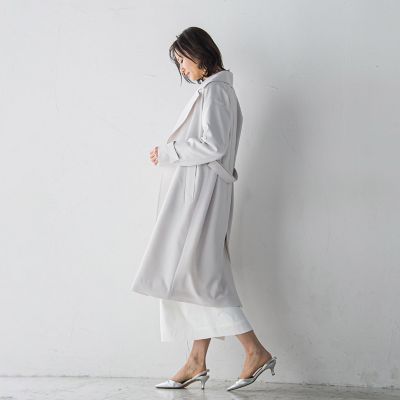 防シワUVトレンチコート≪手洗い可能≫／ロートレアモン（LAUTREAMONT 