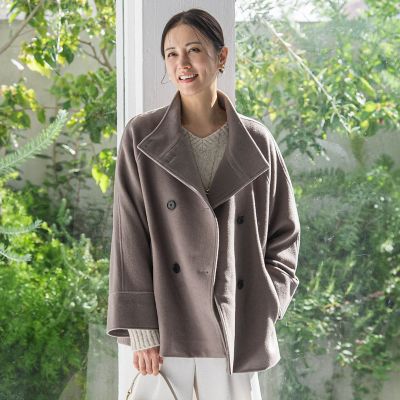 LAUTREAMONT (Women)/ロートレアモン プレミアムウールカシミヤショートコート 11キャメル コート・ジャケット【三越伊勢丹/公式】