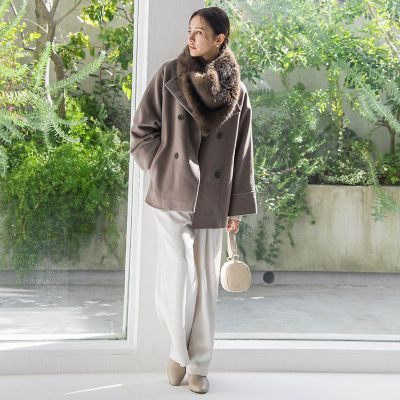 プレミアムウールカシミヤショートコート | LAUTREAMONT (Women
