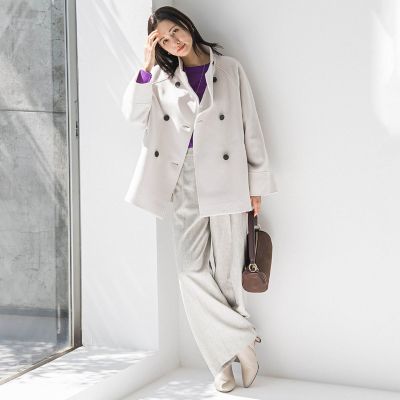 プレミアムウールカシミヤショートコート | LAUTREAMONT (Women