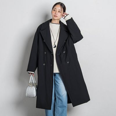LAUTREAMONT (Women)/ロートレアモン エディター東原妙子 × LAUTREAMONT /中綿オーバーコート 04ブラック コート・ジャケット【三越伊勢丹/公式】