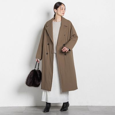 エディター東原妙子 × LAUTREAMONT ／中綿オーバーコート