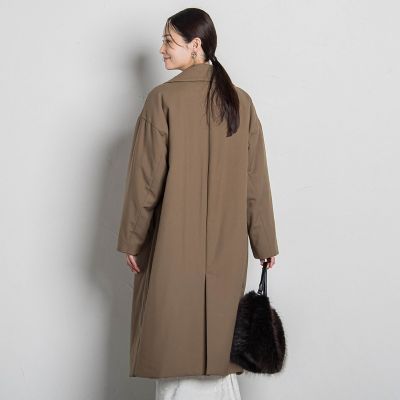 エディター東原妙子 × LAUTREAMONT ／中綿オーバーコート