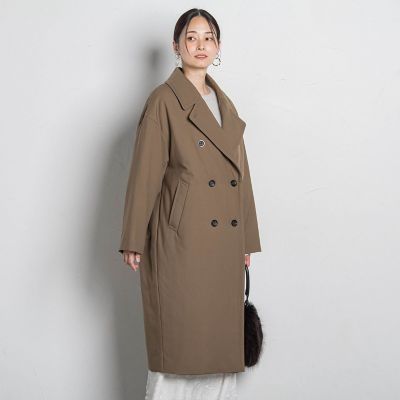 エディター東原妙子 × LAUTREAMONT ／中綿オーバーコート