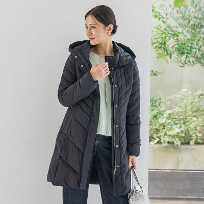 LAUTREAMONT (Women)/ロートレアモン ストレッチダウンロングコート 04ブラック コート・ジャケット【三越伊勢丹/公式】