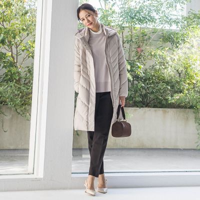 ストレッチダウンロングコート | LAUTREAMONT (Women)/ロートレアモン
