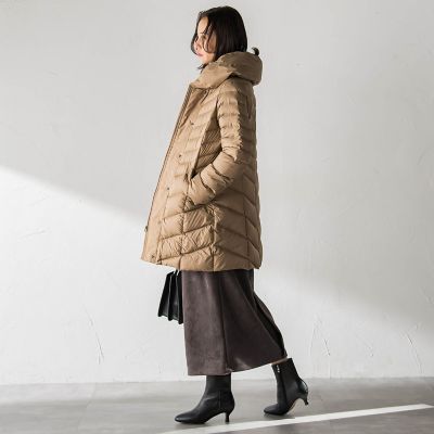 PPFM ボリュームネック　ウールコート フォーマルからカジュアルまで合わせやすく ノーカラーウールコート