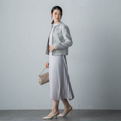 ストレッチツィードジャケット