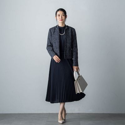 ストレッチツィードジャケット