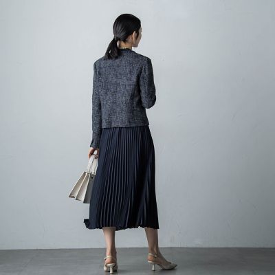 ストレッチツィードジャケット