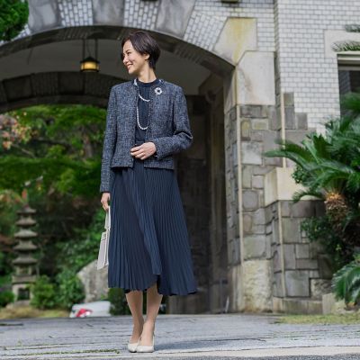 ストレッチツィードジャケット