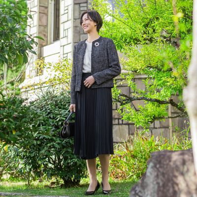 ストレッチツィードジャケット