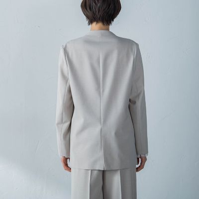 ＲＥＮＵノーカラージャケット≪洗える／Ｌサイズあり≫