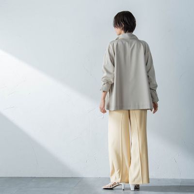 防シワハーフトレンチコート≪洗える≫≪撥水≫