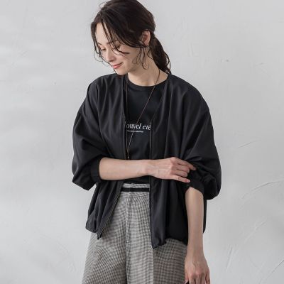 ＜LAUTREAMONT (Women)＞撥水シアーブルゾン≪手洗い可能≫