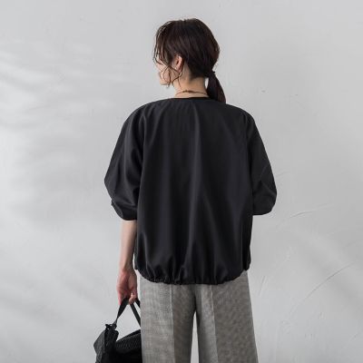 撥水シアーブルゾン≪手洗い可能≫